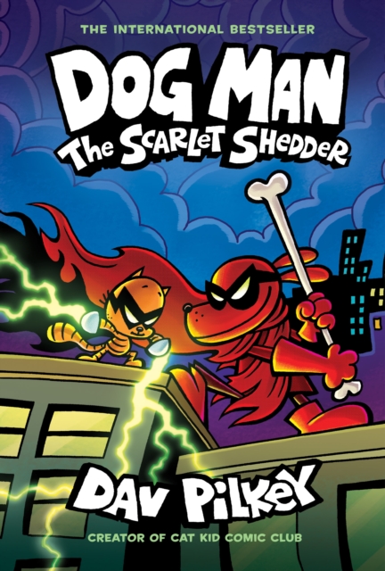 Dog Man: The Scarlet Shedder (Dog Man #12) cover