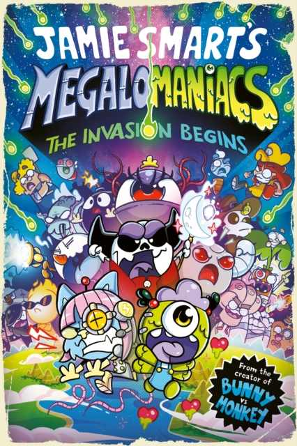 Megalomaniacs: The Invasion Begins! cover